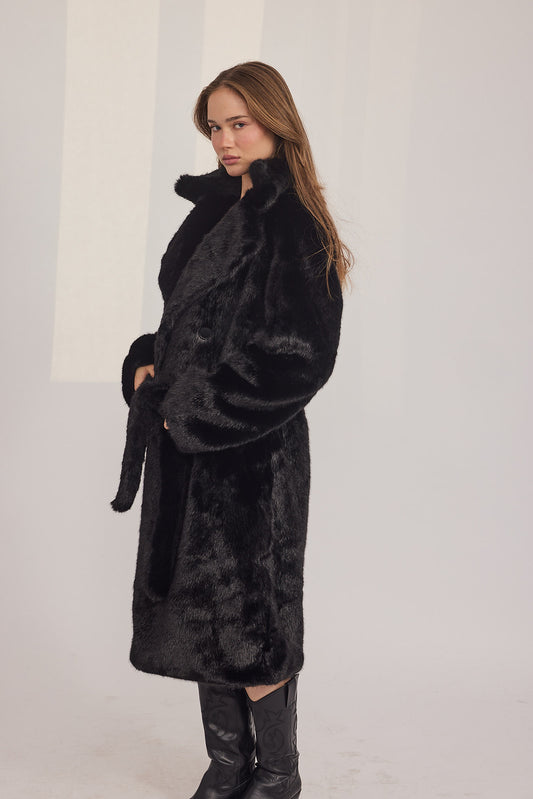 Liora Coat - מעיל ליאורה שחור