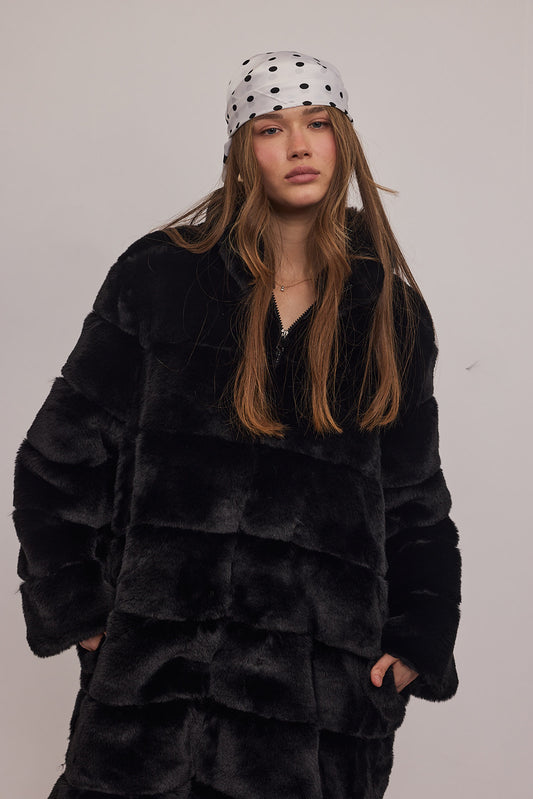 Goldy Coat - מעיל גולדי שחור