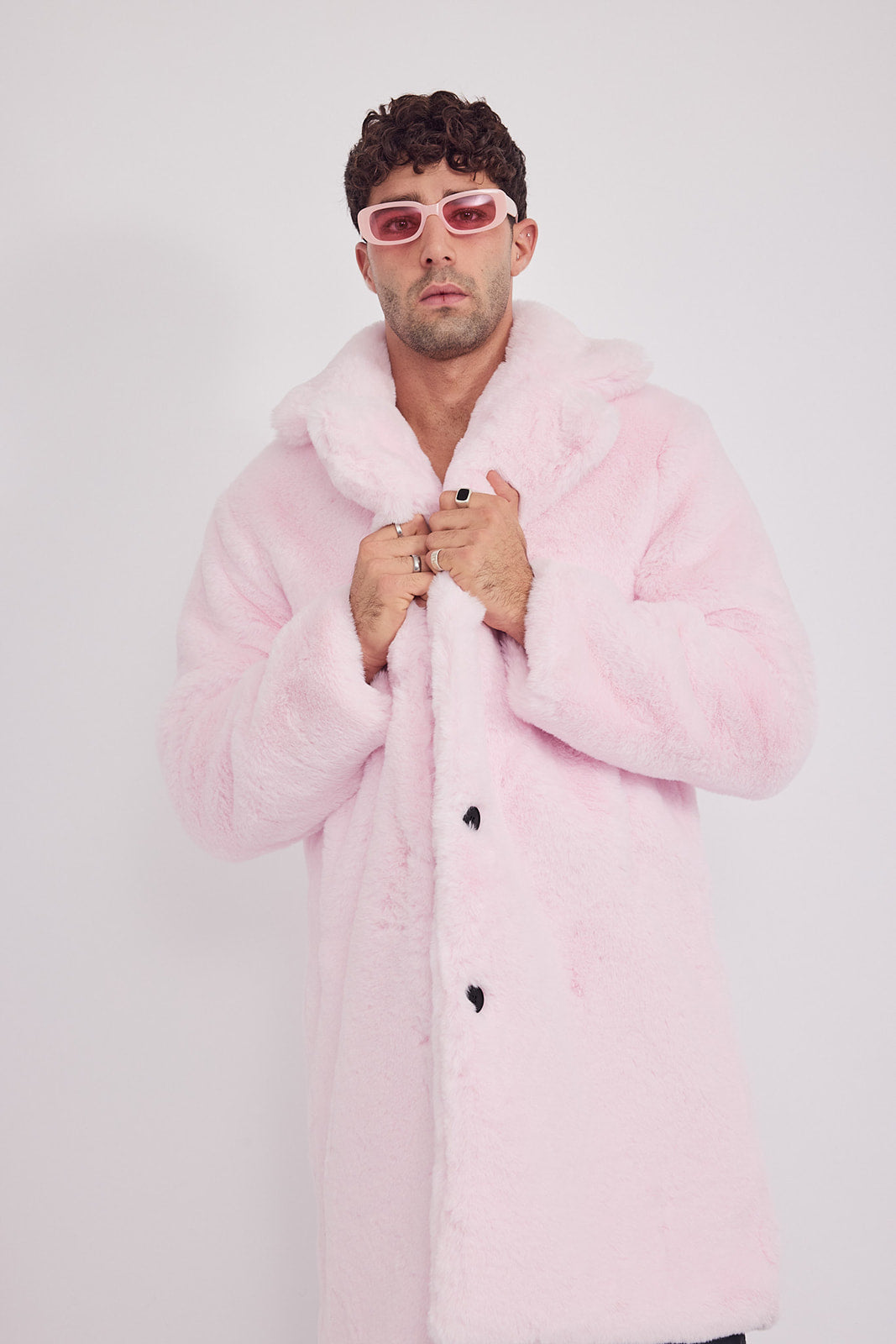 The Coat NH + בלי כובע ראביט ורוד בייבי