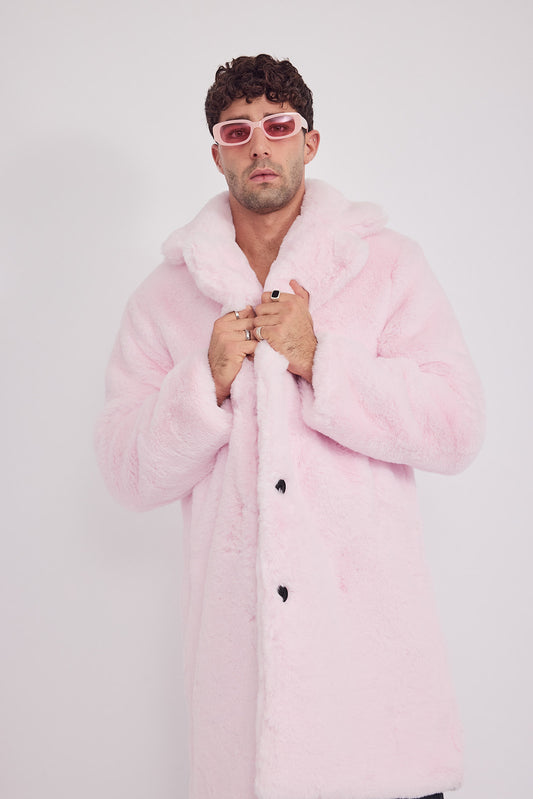 The Coat NH + בלי כובע ראביט ורוד בייבי