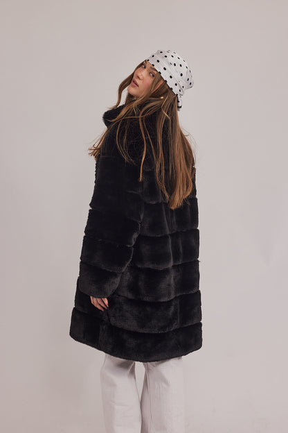 Goldy Coat - מעיל גולדי שחור