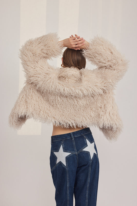 מעיל אליס - מתולתל בז׳