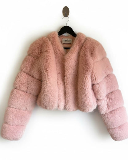 מעיל ליה - ורוד בייבי