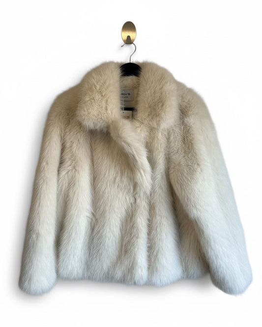 מעיל האסקי - לבן