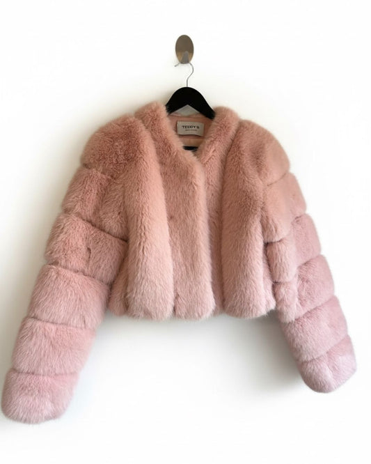 מעיל ליה - ורוד בייבי