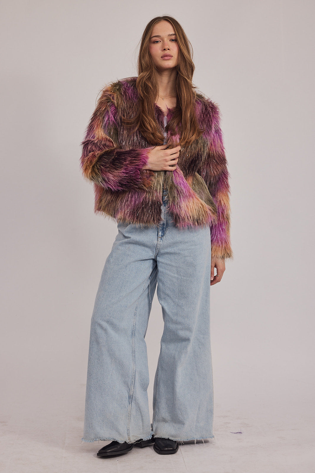 מעיל בלייר פארטי סגול