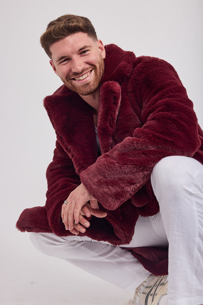 The Coat NH + בלי כובע ראביט בורדו