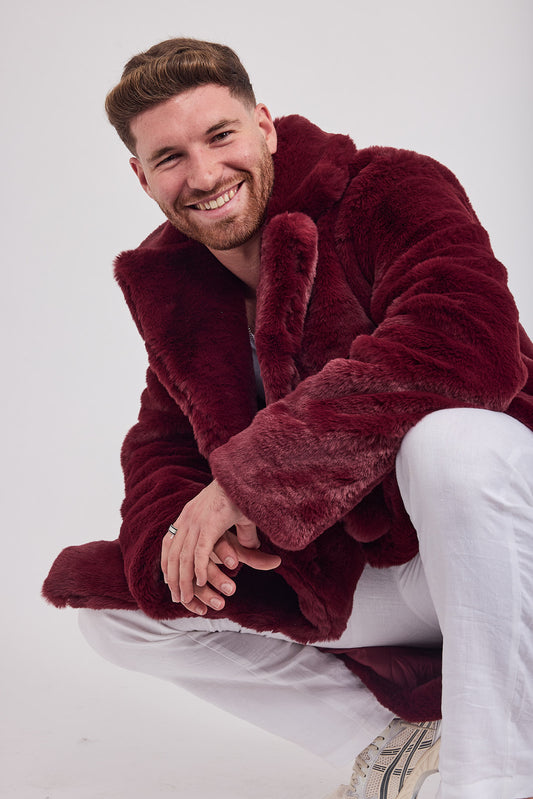 The Coat NH + בלי כובע ראביט בורדו