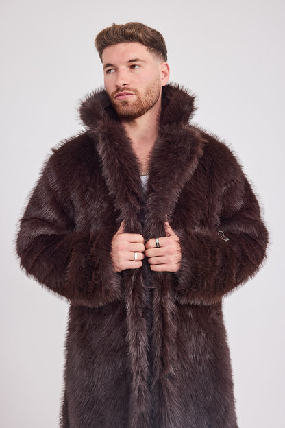 The Coat NH + בלי כובע סופי חום כהה