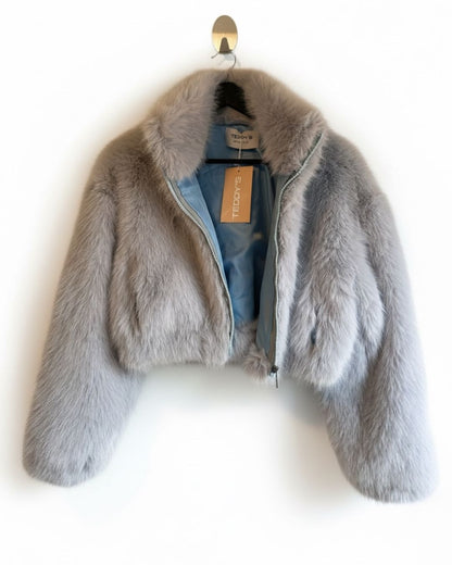 מעיל סקיי - תכלת