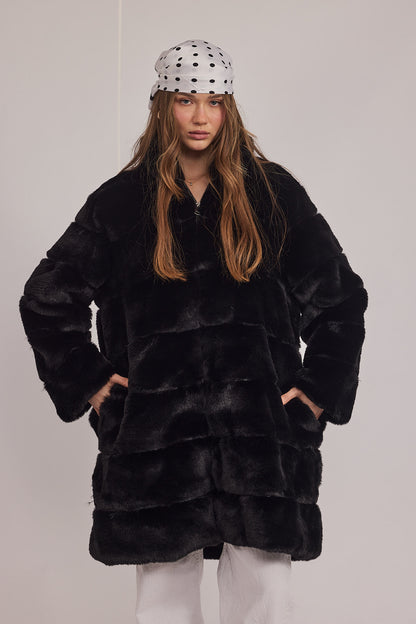 Goldy Coat - מעיל גולדי שחור