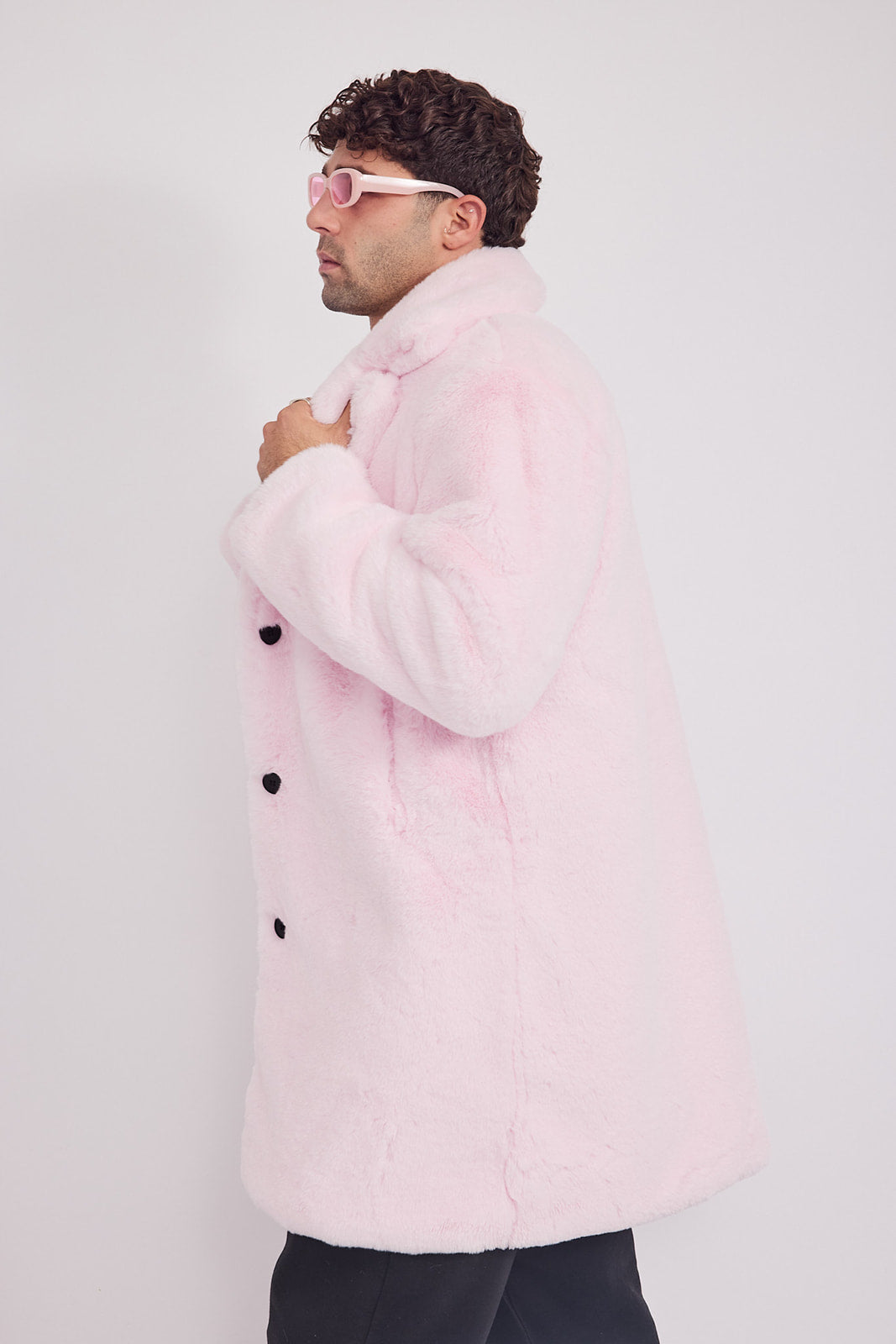 The Coat NH + בלי כובע ראביט ורוד בייבי