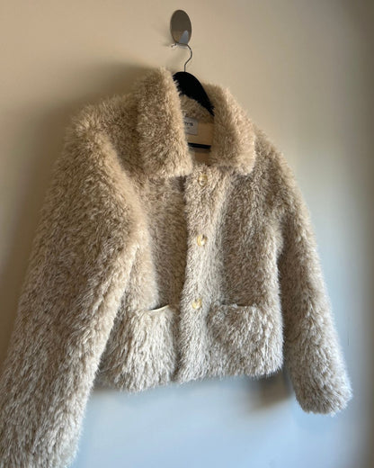 מעיל צמר - בז׳