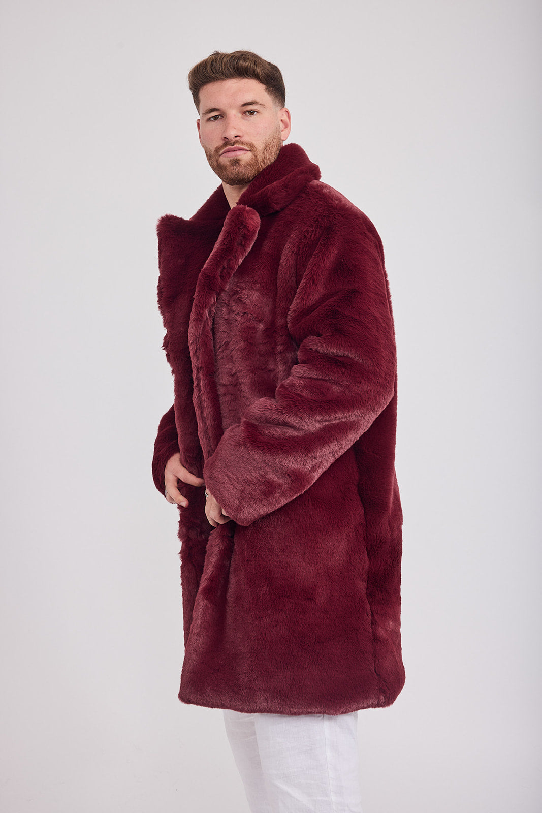 The Coat NH + בלי כובע ראביט בורדו