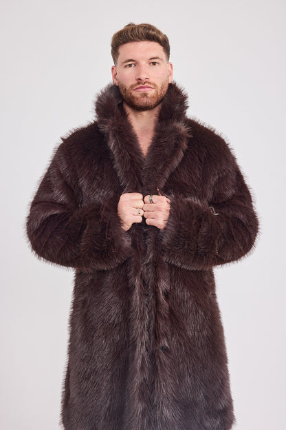 The Coat NH + בלי כובע סופי חום כהה