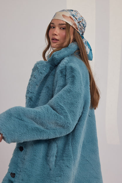 The Coat NH - בלי כובע ראביט תכלת