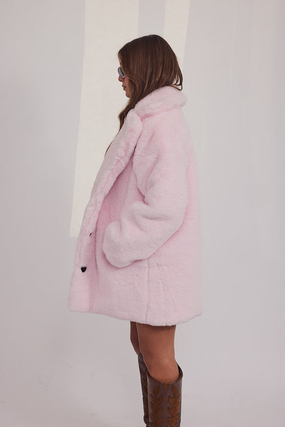 The Coat NH - בלי כובע ראביט ורוד בייבי