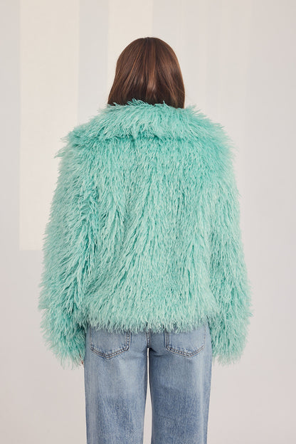 Elis Coat - פרווה מתולתלת