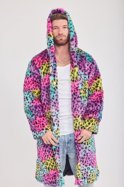 The Coat WH + עם כובע נמר צבעוני