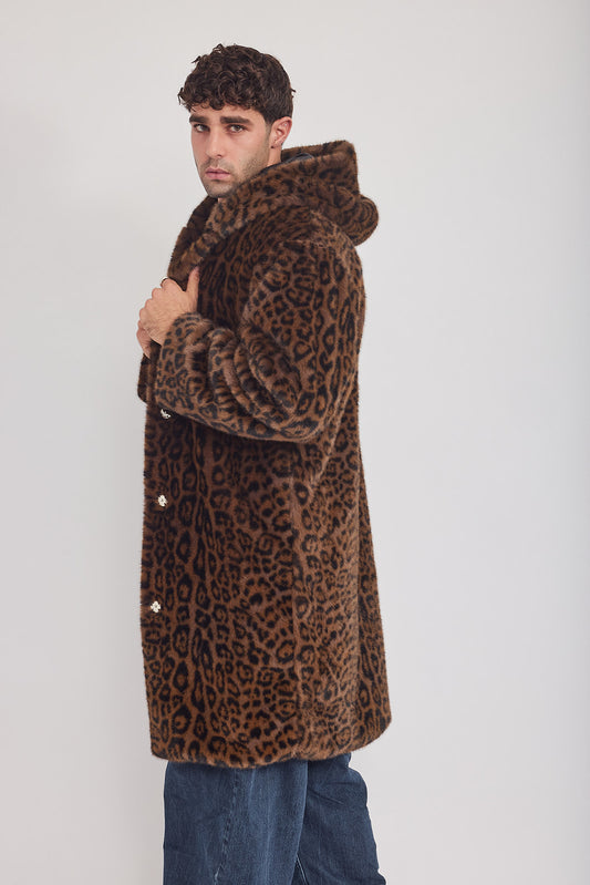 The Coat WH + עם כובע מנומר