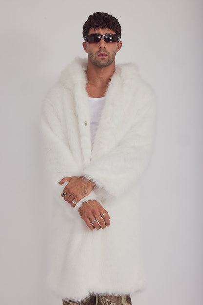 The Coat WH + עם כובע סופי לבן