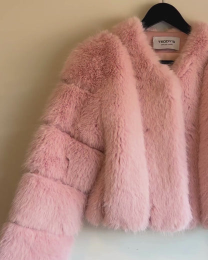 מעיל ליה - ורוד בייבי